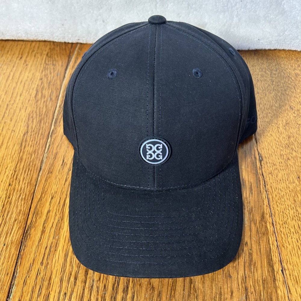 G/Fore Mens Adjustable Waxed Woven Cotton Blend Relaxed Golf Hat